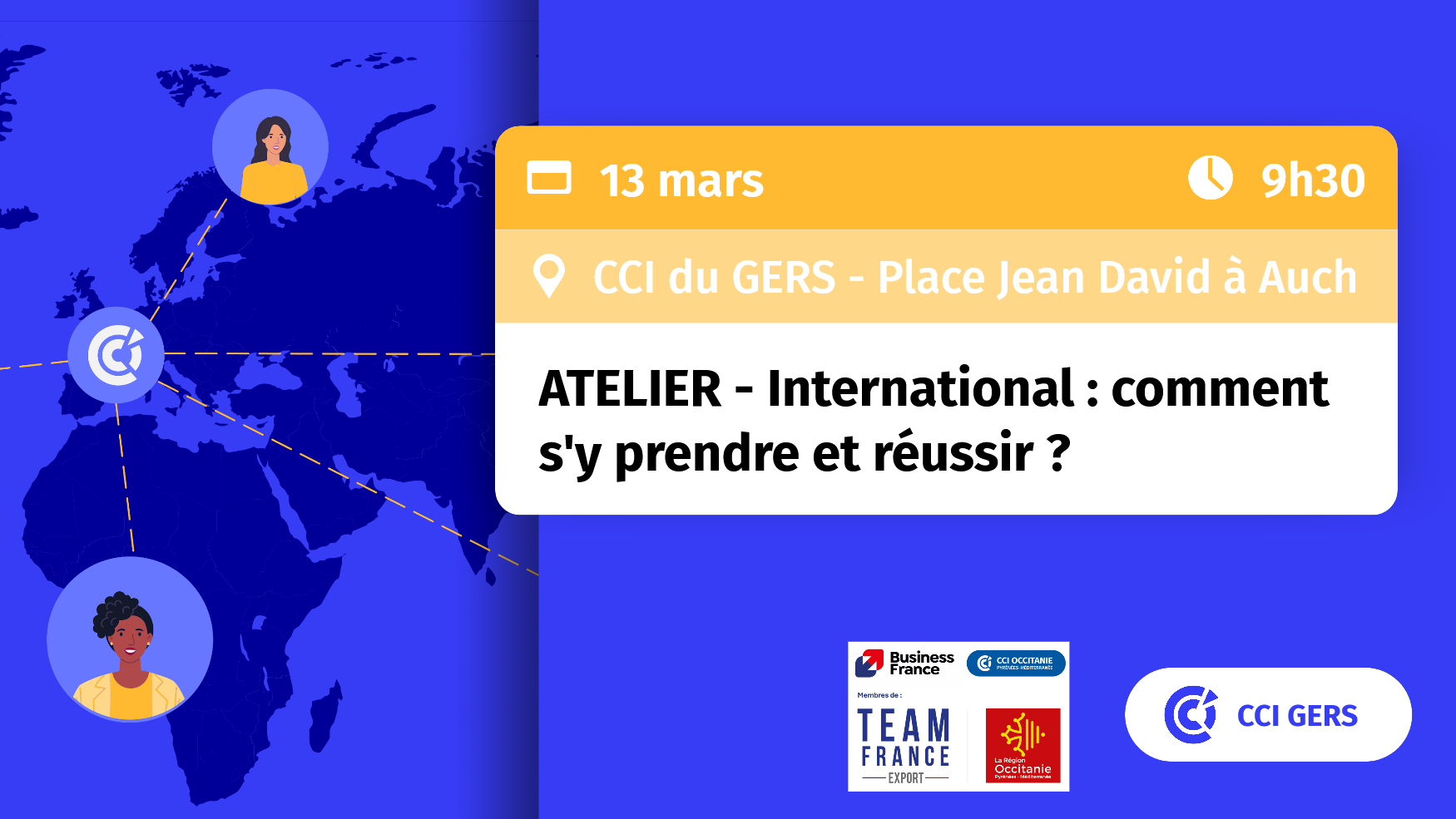 atelier international CCI GERS