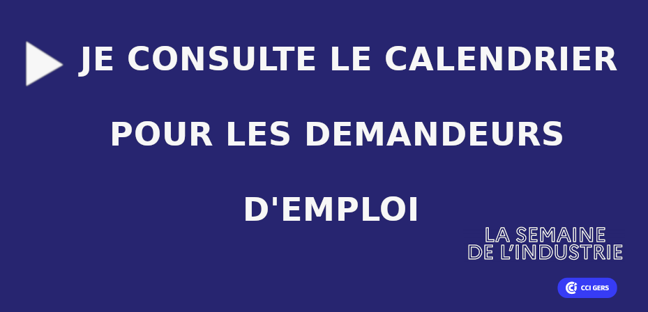 calendrier semaine de  l industrie DE